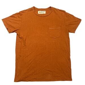 Mollusk Surf Shop Hemp Pocket Tee Shirt Men's Medium Minimalist Casual